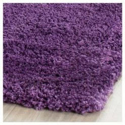 Promo 🔔 Purple Solid Shag/Flokati Loomed Area Rug - (8'6"x12') - Safavieh 💯