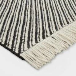 Cheap ⭐ Chevron Woven Area Rug Black/White - Project 62™ 🌟