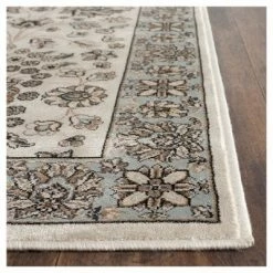 Top 10 ✨ 4'x5'7" Victoria Area Rug Ivory/Light Blue - Safavieh 🔥